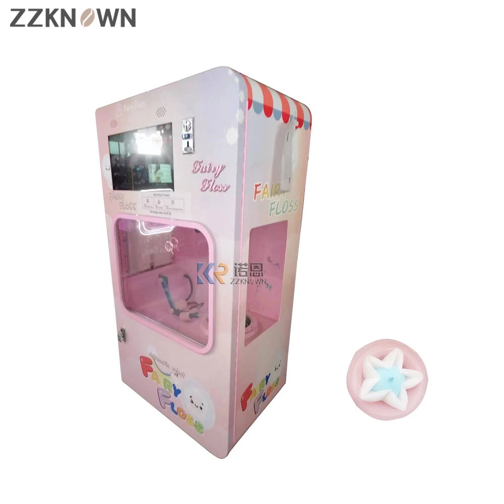 

Factory High Quality Commercial Latest Colorful Clouds Roll Pink Floss Flower Industrial Cotton Candy Floss Machine