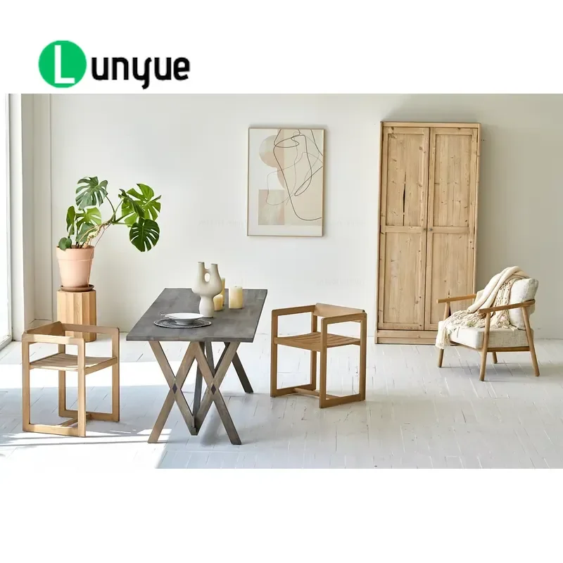 French Country Antique Luxury Recycled Pine Standing Wood Cabinet Classic Furniture for Living Room Storage Display