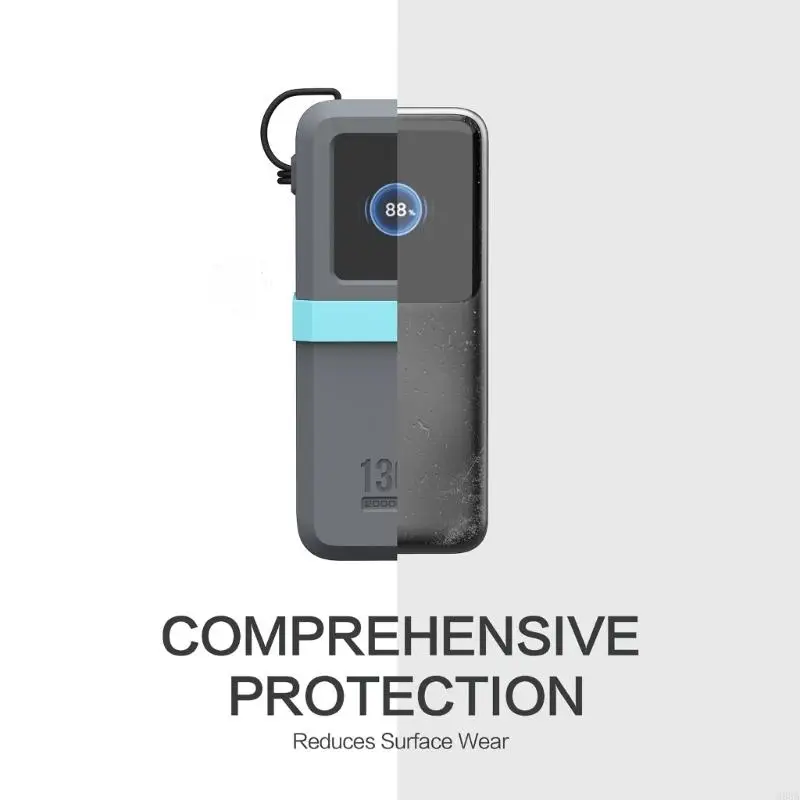 

Silicone Case For 130W/100W 20000mAh Energy Protective Cover Shockproof Dustproof Soft Dust Cover Replace