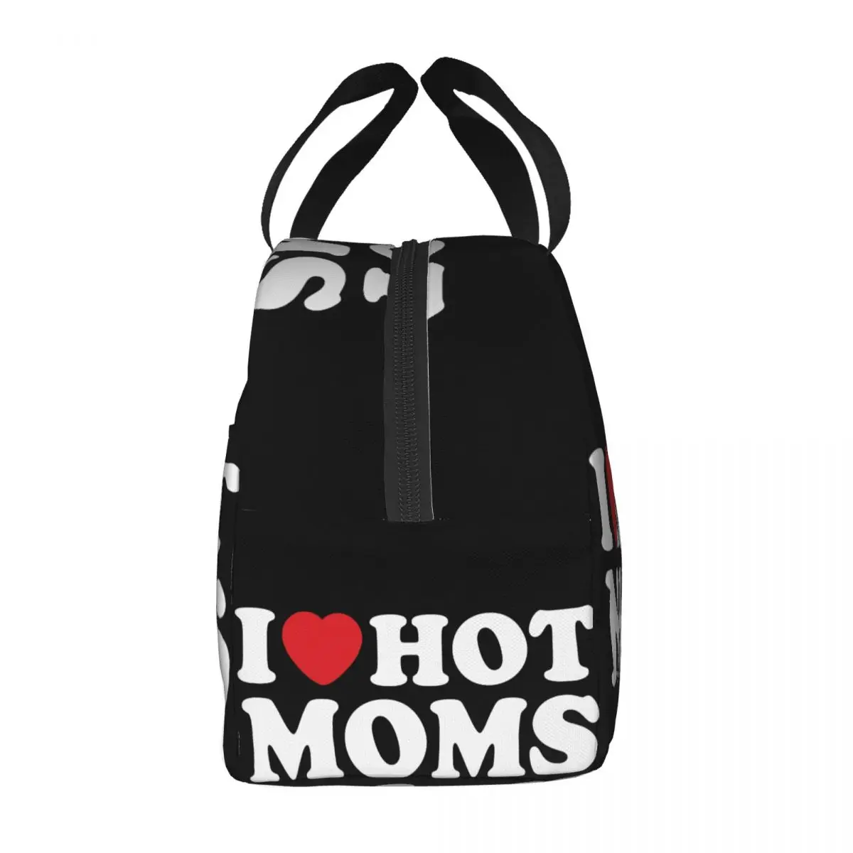 Ik Hou Van Hete Moeders Lunchtas Unisex Draagbare Koeler Geïsoleerde Lunchbox Food Bento Box