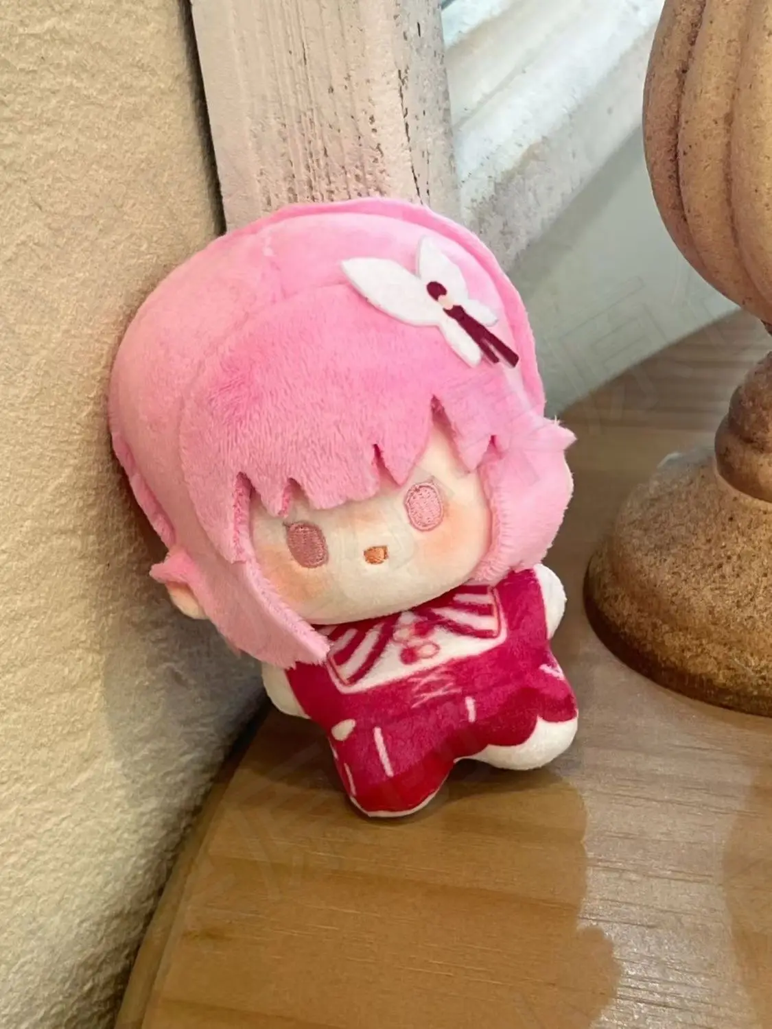 مشروع جديد Sekai Otori Emu تأثيري أنيمي أفخم 10 سنتيمتر لطيف محشوة الجسم بلوشي الكرتون قلادة هدايا عيد الميلاد