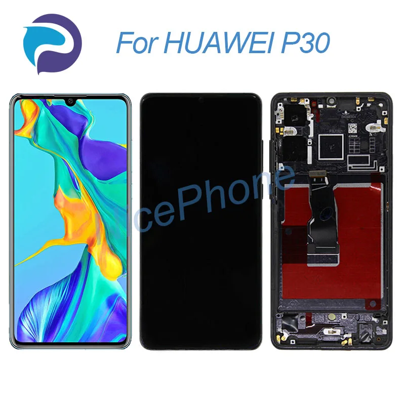 

for HUAWEI P30 LCD Screen + Touch Digitizer Display 2400*1080 ELE-L04/09/29, ELE-AL00, ELE-TL00 P30 LCD Screen display