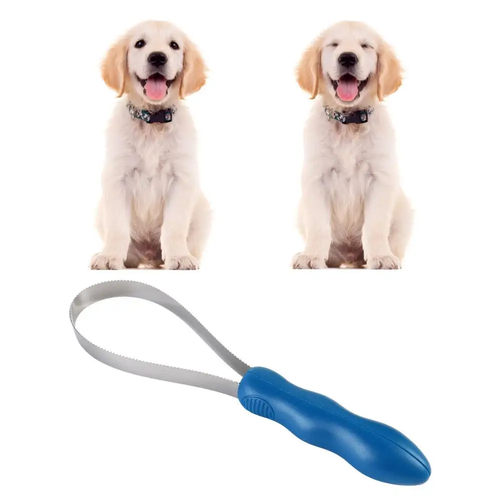 Anti-slip Handle Horse Accessories Dual-sided Dog Grooming Brush Pet Anti-itch Comb Horse Detangling Brush Horse Hair Brush