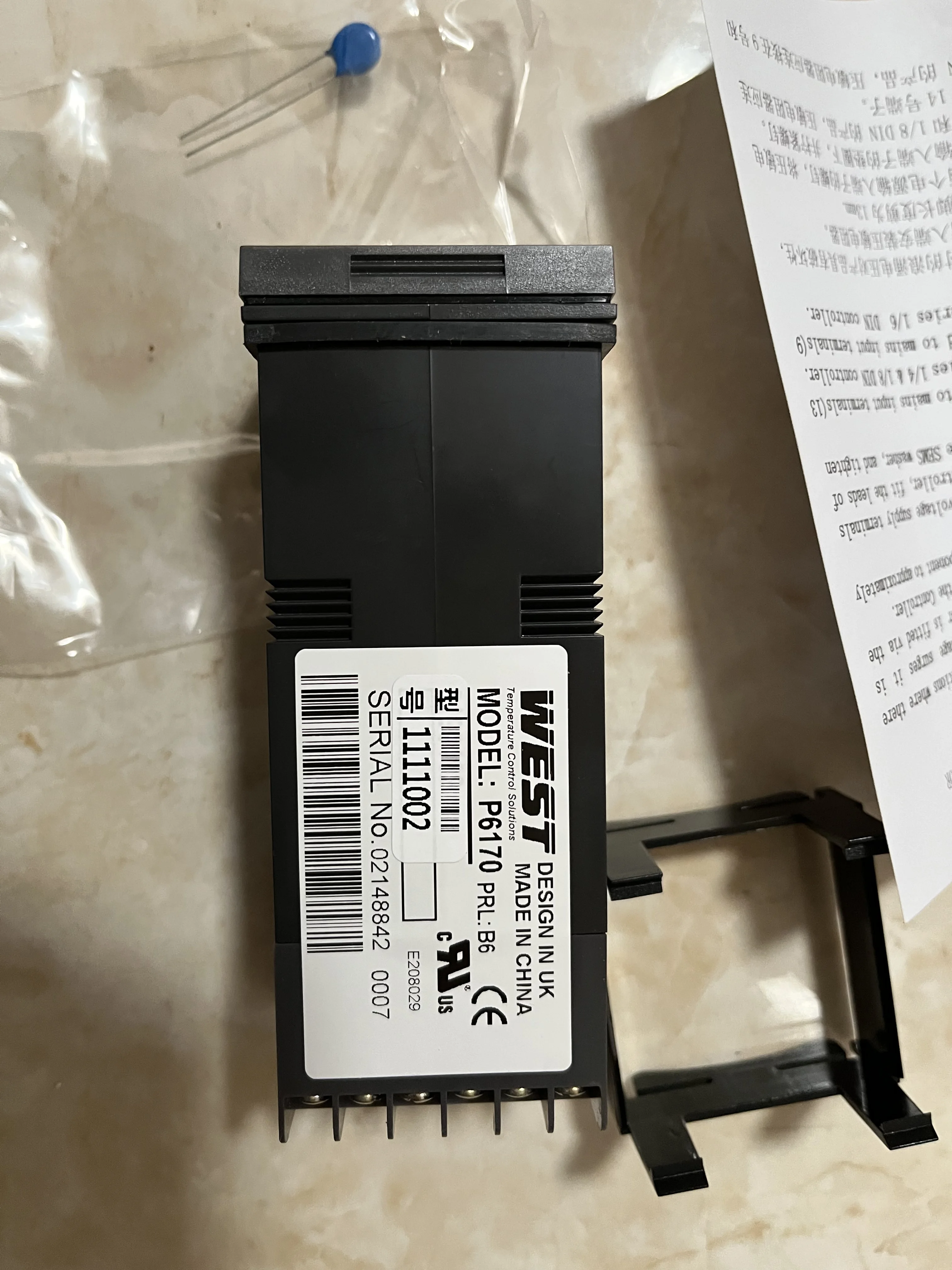 P6100-2100322 24-48V digital input thermostat west   brand new original authentic   P6170-Z1111/002   new version  p6170-1111002