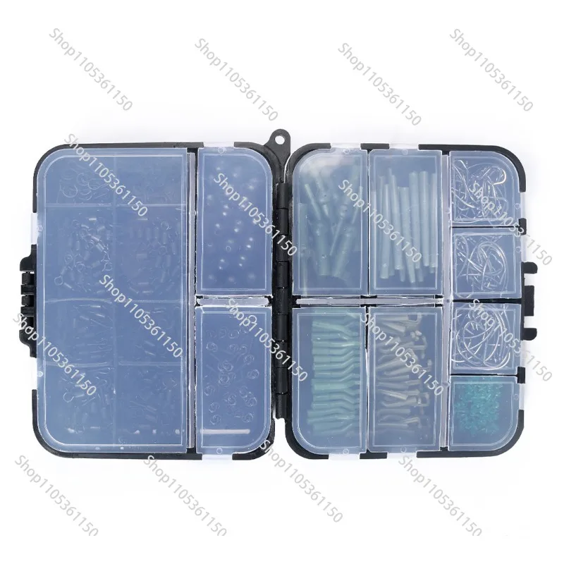 

European fishing library European carp fishing accessories set fish hook stop bean swivel fishing gear