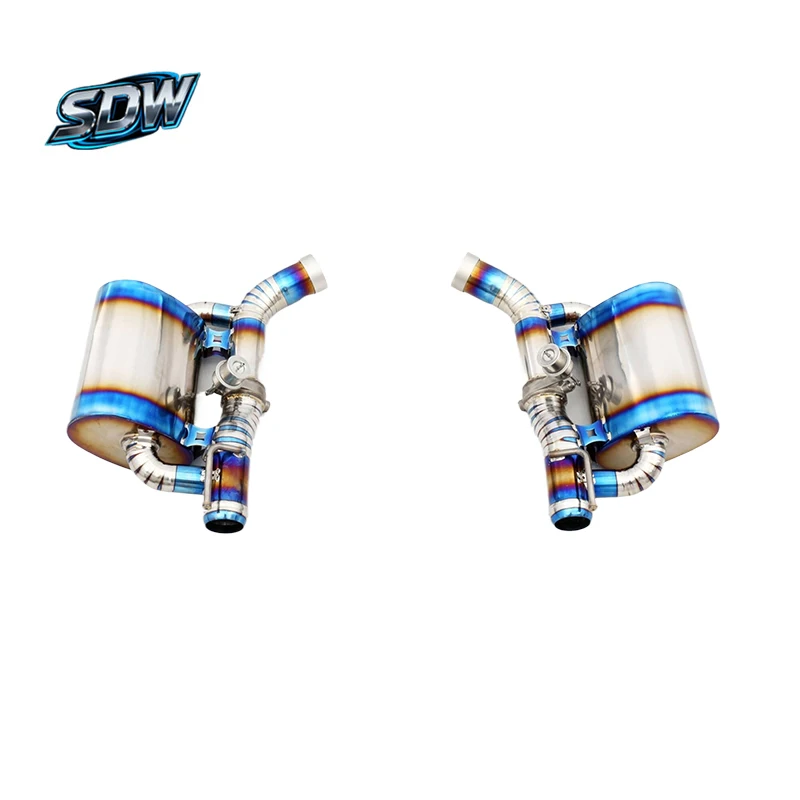 Titanium Valvetronic Catback Exhaust System for Dodge Durango Challenger 6.2L Charger 5.7L Journey 3.6L Caliber 2.0L