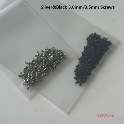 1000PCS 3.0mm Screw Bolts For Samsung Galaxy S25 S24 S23 S22 Ultra S9 S10 S20 S21 Note 20 A50 A30 Inner Motherboard 3.5mm Screws