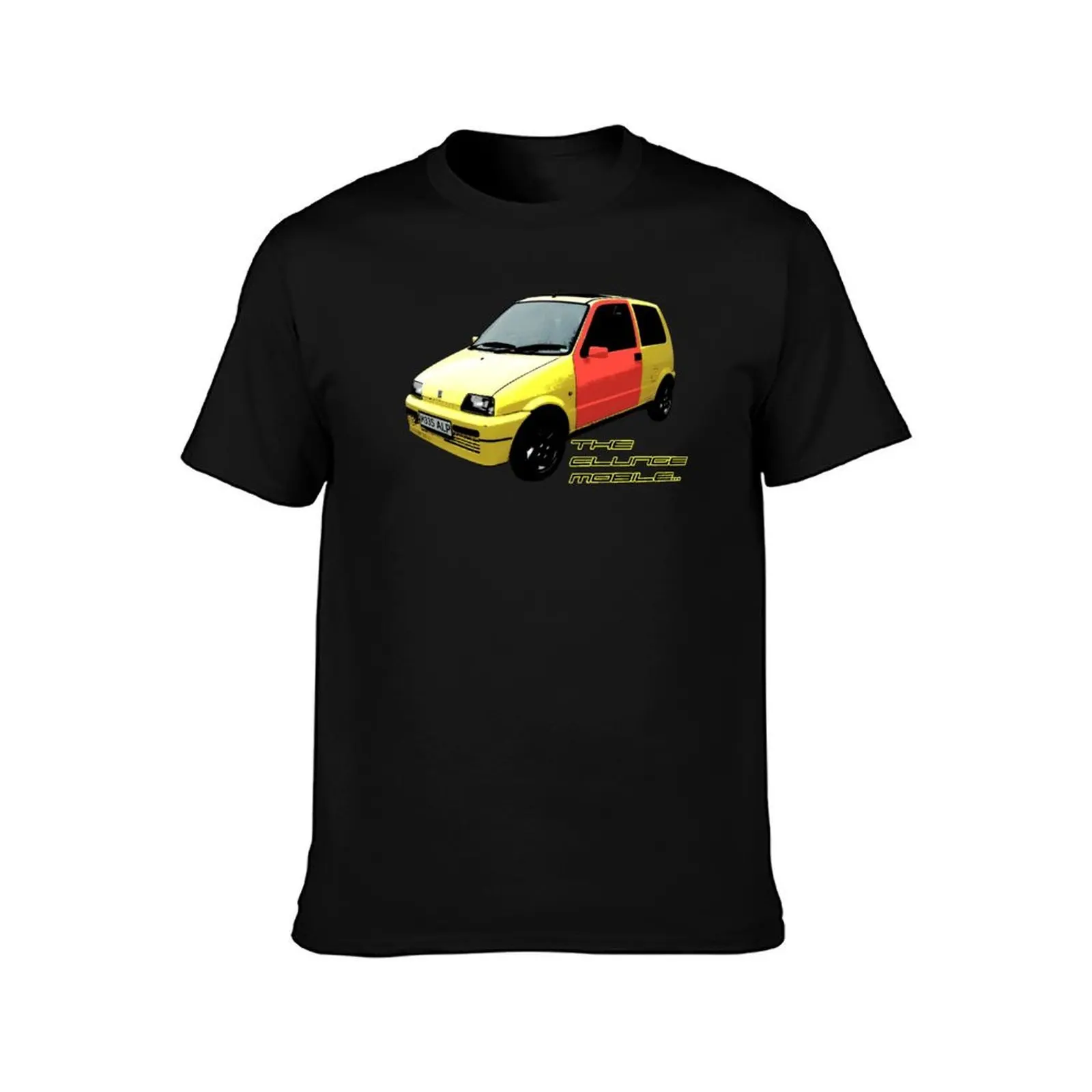 The Clungemobile - The Inbetweeners [Single Print With Text] T-Shirt, Summer Casual Cotton Tee, Oversized Streetwear Tops