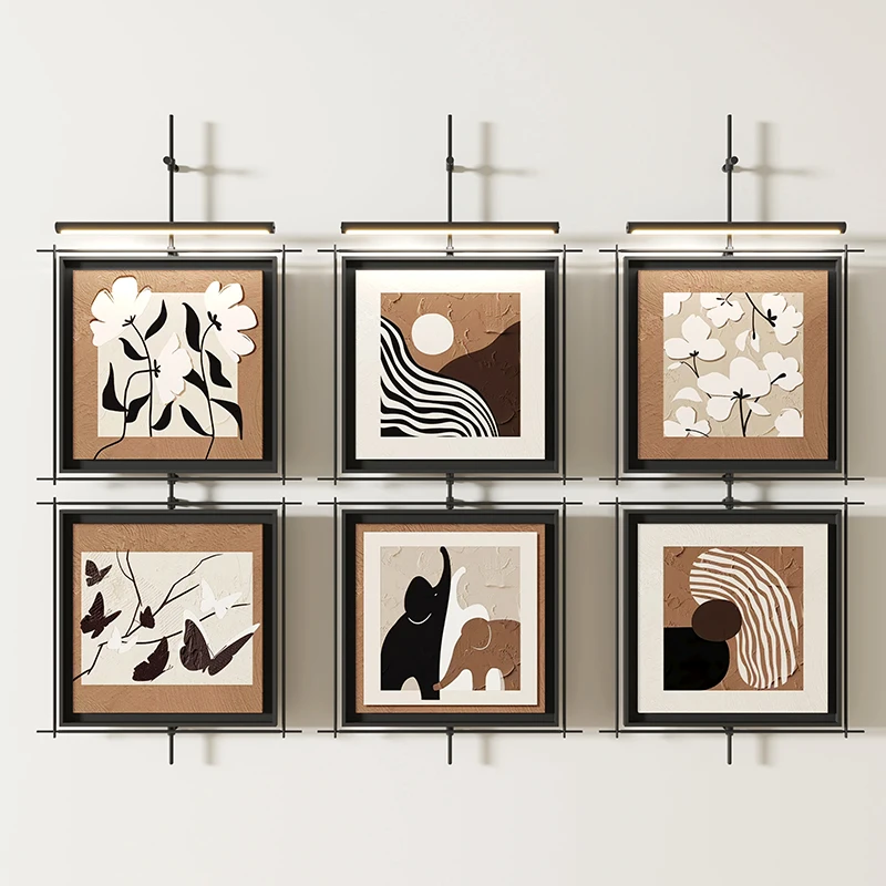 

Металлическая настенная подвесная лампа-бра в китайском стиле для отелей, креативный декор для номеров, элитный настенный светильник для фонового освещения