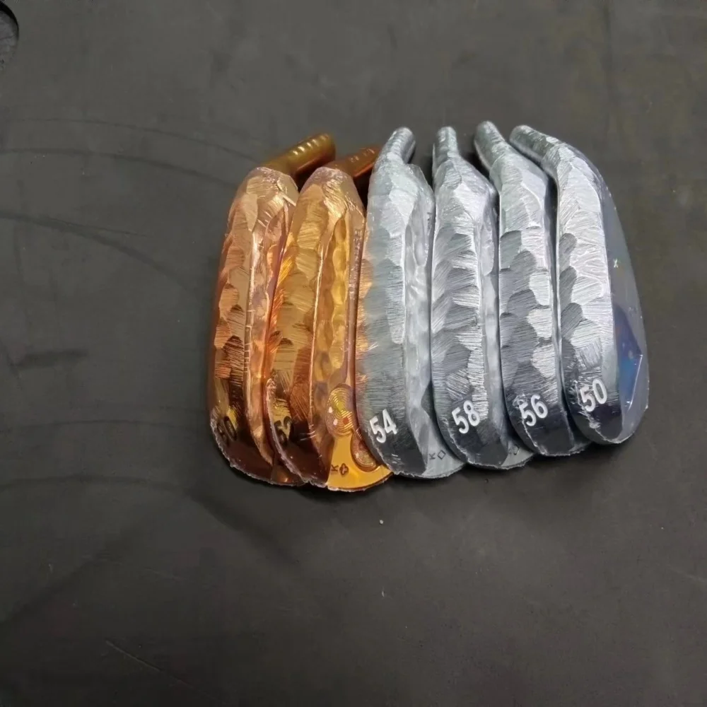 One knife carving Ito Bo poke silver/brass Golf Wedge Head Carbon Steel S20C Golf Club Carbon Steel Full CNC driver wood wedges