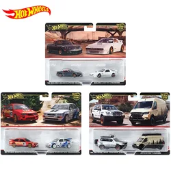 Original Hot Wheels Premium Car Culture Diecast 1/64 Toys for Boys Toyota Land Cruiser Mercedes Benz Sprinter Tourer Ford Mazda