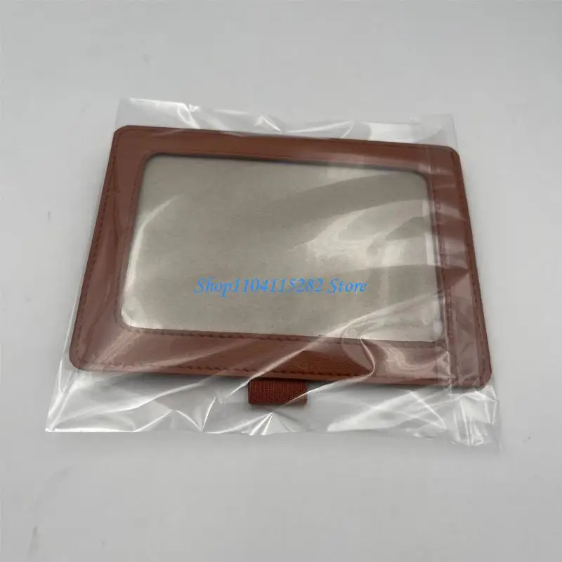 

A2BF Leather Car Photo Holder Frame for Sunvisor Displaying Family or Important Information Adding Photos