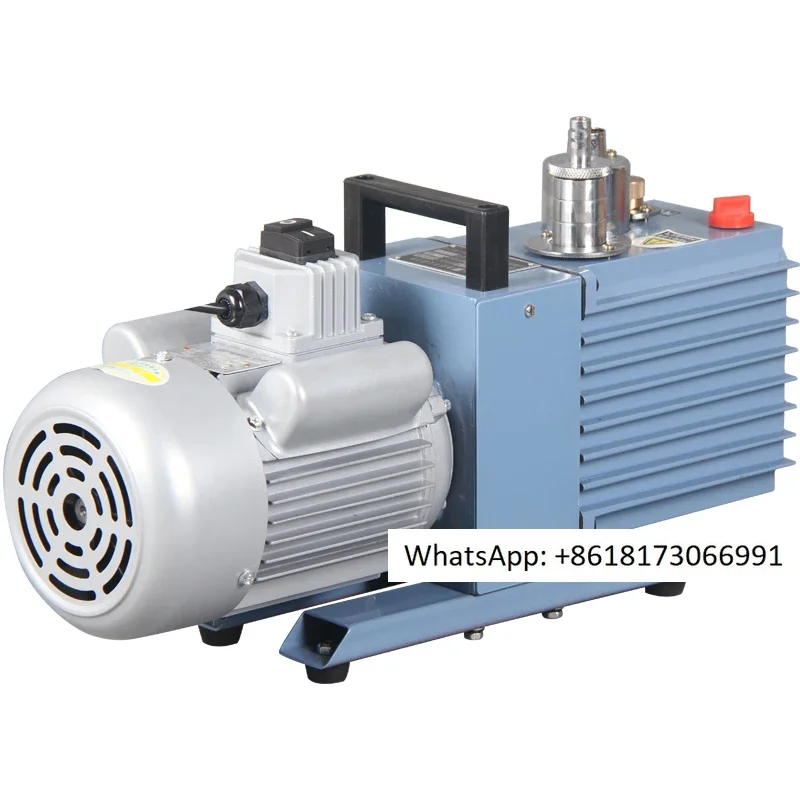 Lichen Technology's two-stage rotary vane vacuum pump laboratory, industrial small oil pump, automotive air conditioning