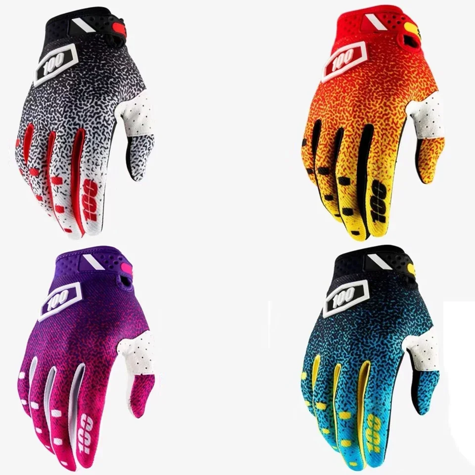 

100 Motorcycle Gloves Off Road MX Glove Motocross Glove ATV Cycling Moto Glove MTB Dirt Bike Gloves