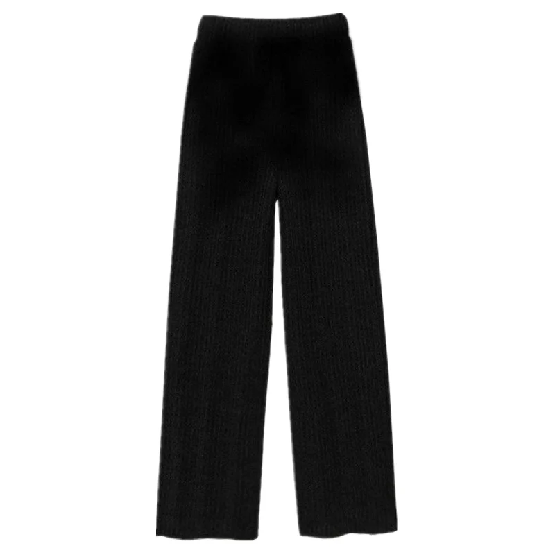 여성용 코듀로이 와이드 레그 팬츠 가을 겨울 신상 슬림 스트레이트 롱 팬츠 루즈 캐주얼 바지