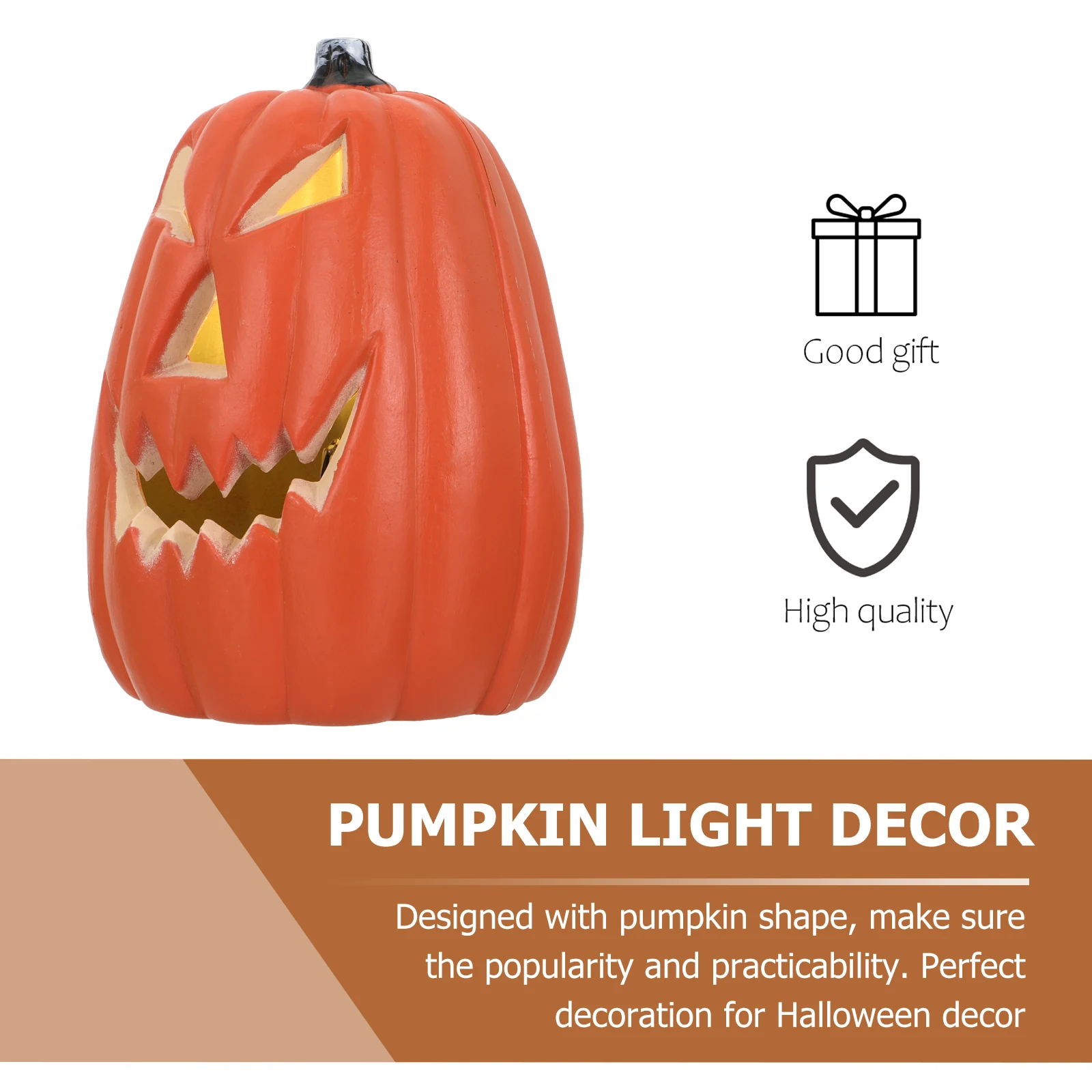 

Lovely Lamp Decoration Party Decor Ornament Reusable Home Decoration Festival Ornament Halloween Pumpkin Light Chic Pumpkin