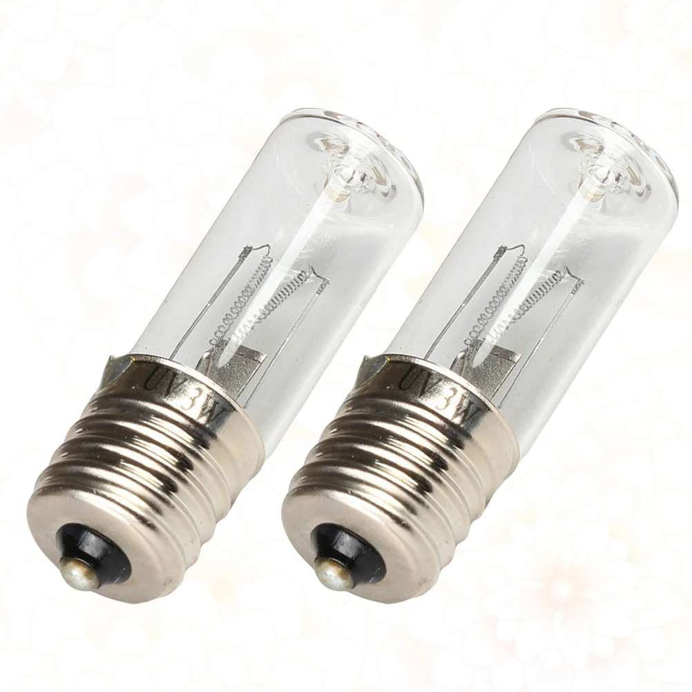 

2 Pcs Conditioner Ultraviolet Light Perm Dyeing 56X16X16cm UV Bulb Silver