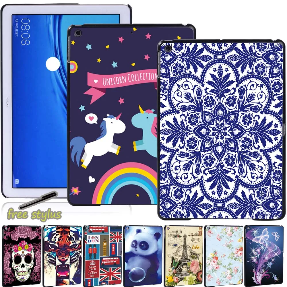 Funda trasera delgada anticaída para tableta Huawei MediaPad M5 Lite 8/T5 10 10,1 \