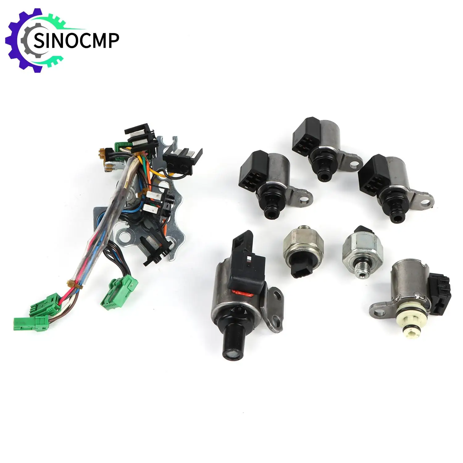 

1Set JF011E RE0F10A CVT Transmission Solenoid Kit F1CJA CVT JF011E RE0F10A F1CJA for Nissan Altima Rogue Sentra Dodge Caliber