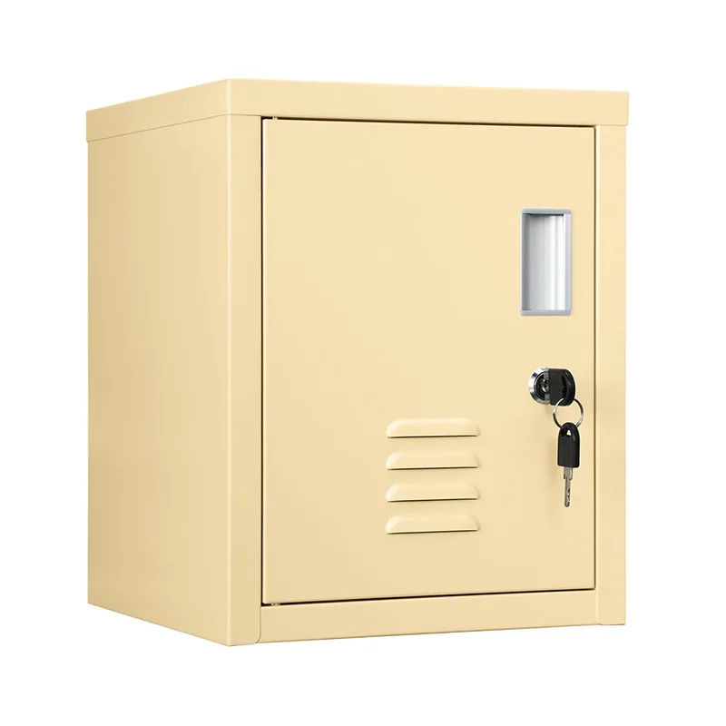 1 door locker tin cabinet European and American gym locker office locker