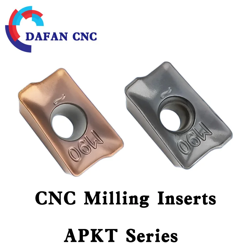 

High Performance Carbide APKT1003PDTR-M90 CNC Milling Insert, Hard Alloy Tool Blade for Precision CNC Machining & Metal Cutting