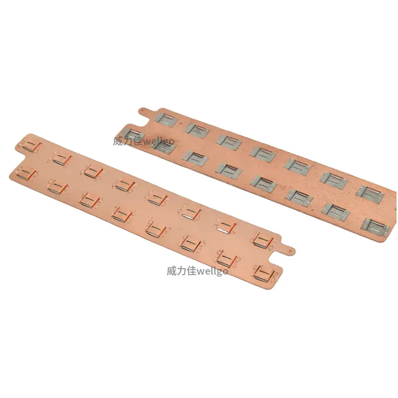 21700/26650/18650 Dislocation Copper Copper-nickel Composite Drone Nickel Sheet High Current Battery Connector