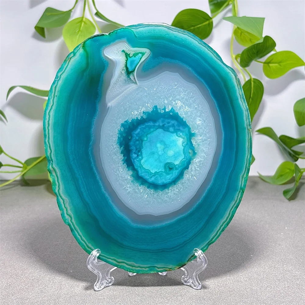 

Rainbow Sardonyx Agate Slab Crystal Natural Stone Quartz Stone Minerals Home Decoration Reiki Luck Love Gifts Energy Healing
