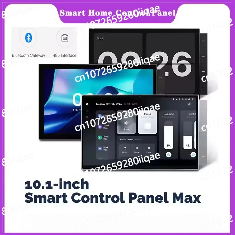 

10.1" Smart Home Control Panel Multipurpose Touch Screen Built-in