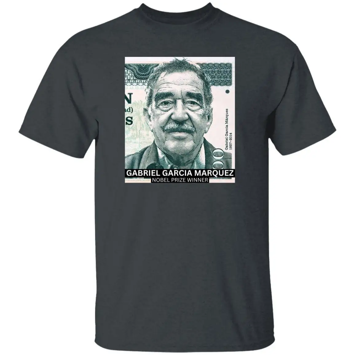 Gabriel Garcia Marquez Nobel Prize Winner T Shirt Colombian Writer