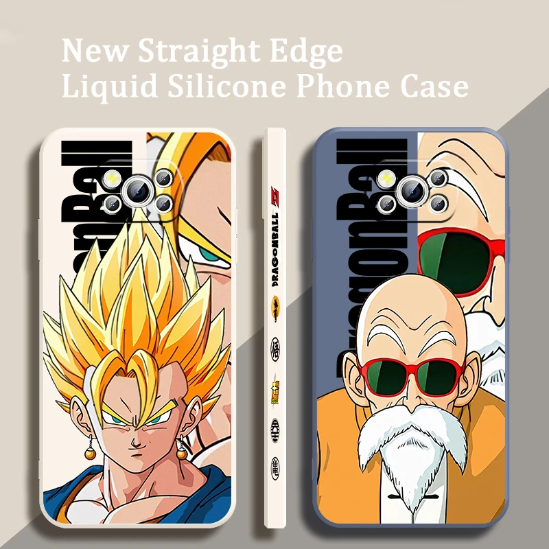 Жидкий левый канат D-Dragon Goku Kame Sennin для Xiaomi Mi Poco X5 X4 X3 M6 M5 M5S M4 M3 F5 F4 F3 C55 C40 Pro