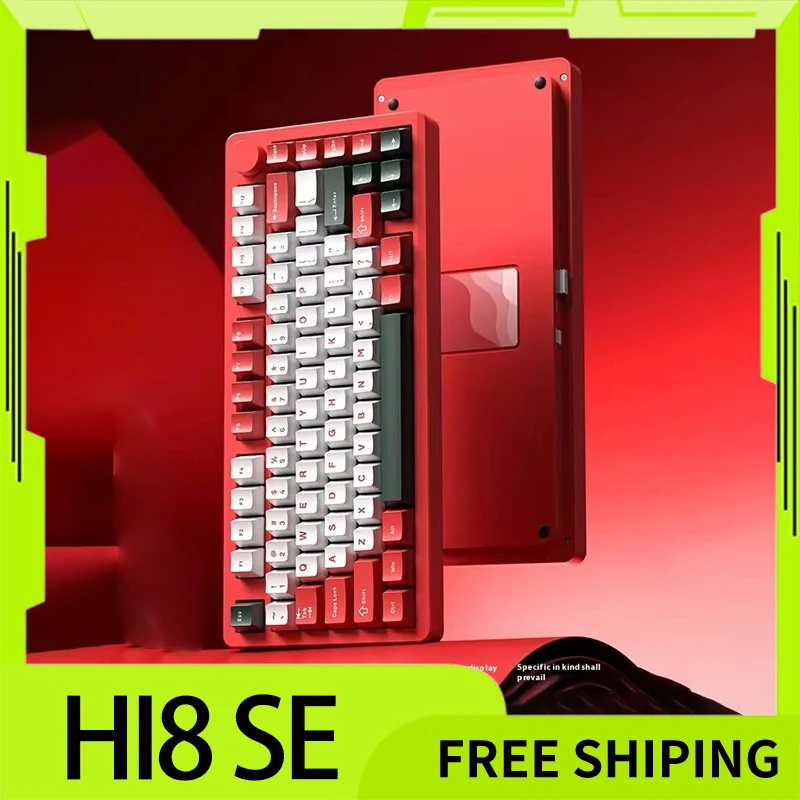 

Leobog Hi8se Mechanical Keyboard Tri Mode Aluminium Alloy Customize Rgb Wireless Keyboard For pc Esports Gamer Accessory Gifts