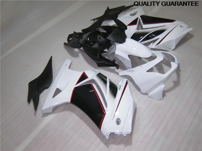 

injection Fairings for Kawasaki zx250r 08-14 EX 250 2008 2010 2012 2014 ZX 250R Ninja white black body fairing parts