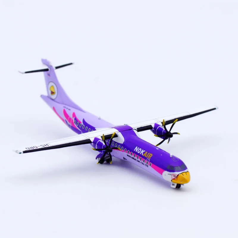 LH4257 Alloy Collectible Plane Gift JC Wings 1:400 Nok Air ATR 72-500 Diecast Aircraft Model HS-DRD