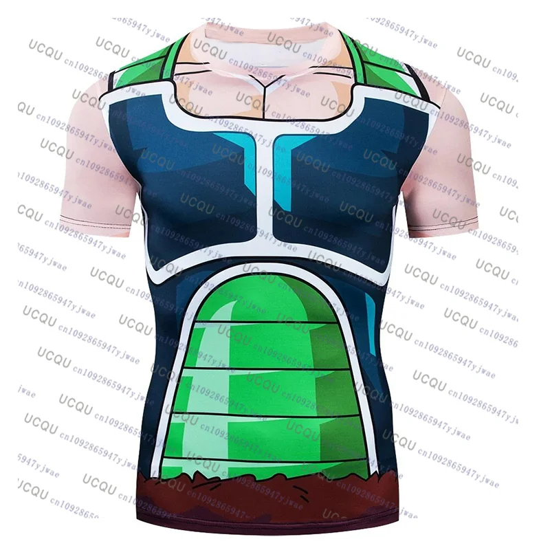 

Dragon Ball Z Short Sleeve Men's T-Shirt Japanese Anime Goku Kakarot Y2K Trend Oversize Short Sleeve Anime Bandai Cosplay Tshirt