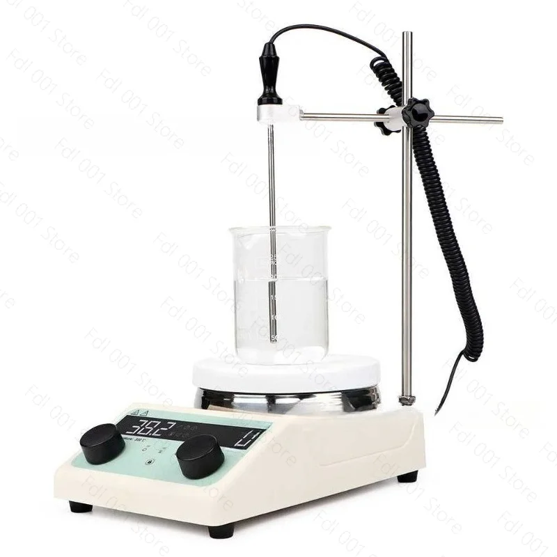 1500RPM Heating Magnetic Stirrer With Heating Stirrer Laboratory Thermostatic Digital Display Laboratory Magnetic Mixer