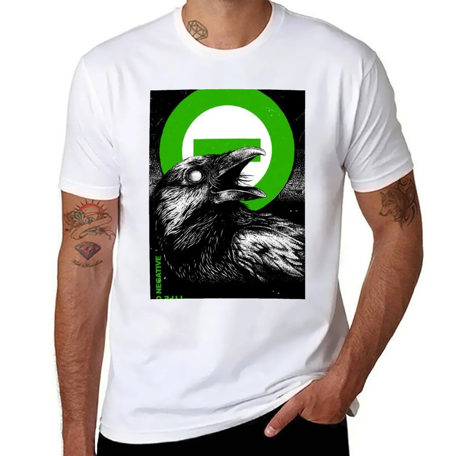 

Type O Negative Band Peter Steele Crow Green Type O Negative Steele T-Shirt t shirts for man cotton funny T-Shirt