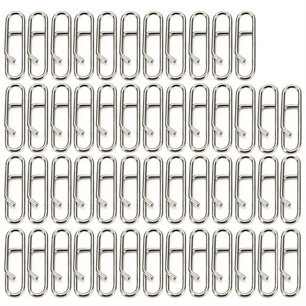 

/23mm Hook Connector Safety Fishing Interlock Snap Fishing Lure Connector Fishing Swivel Connector Lock Snap Connector