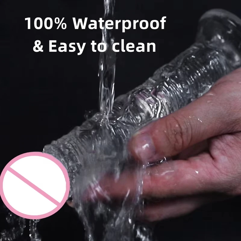 واقعية دسار واضح لينة نابض بالحياة لعبة الجنس مع نسيج الوريد القضيب لتحفيز المهبل الشرجي مع كوب شفط قوي Adulttoy #5