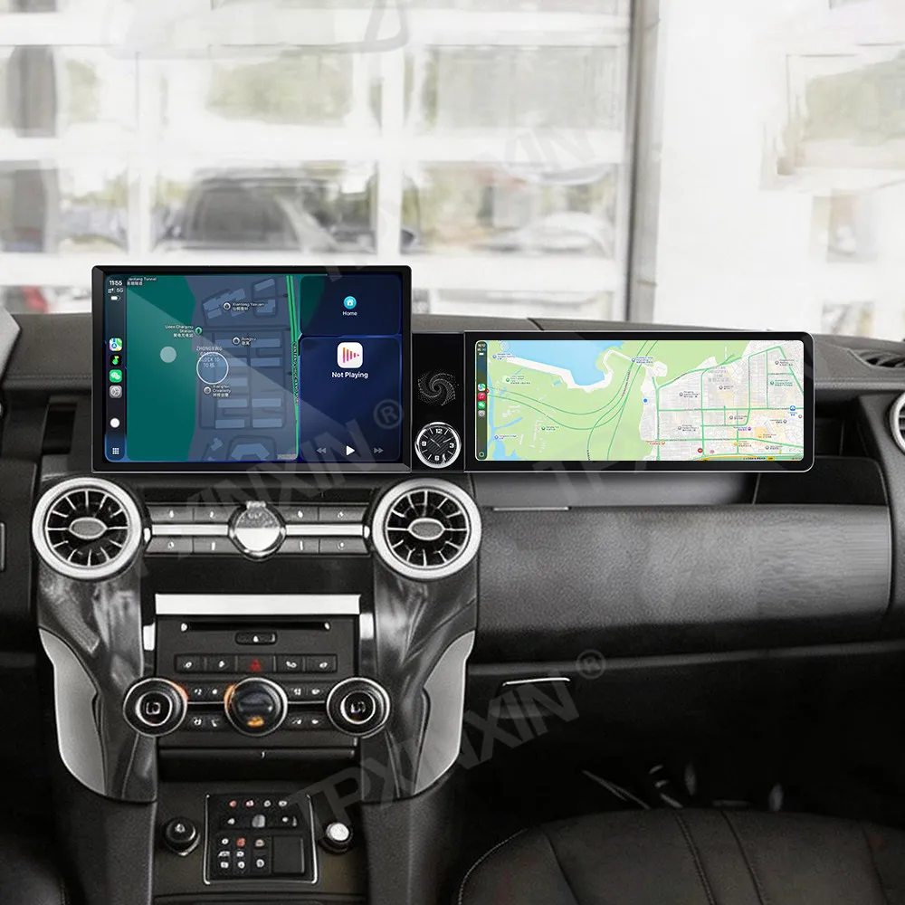 Different Type Dual Screen Car Radio For Range Land Rover Discovery 4 2012-2016 Car Multimedia Video Player GPS Navi Carplay 4G
