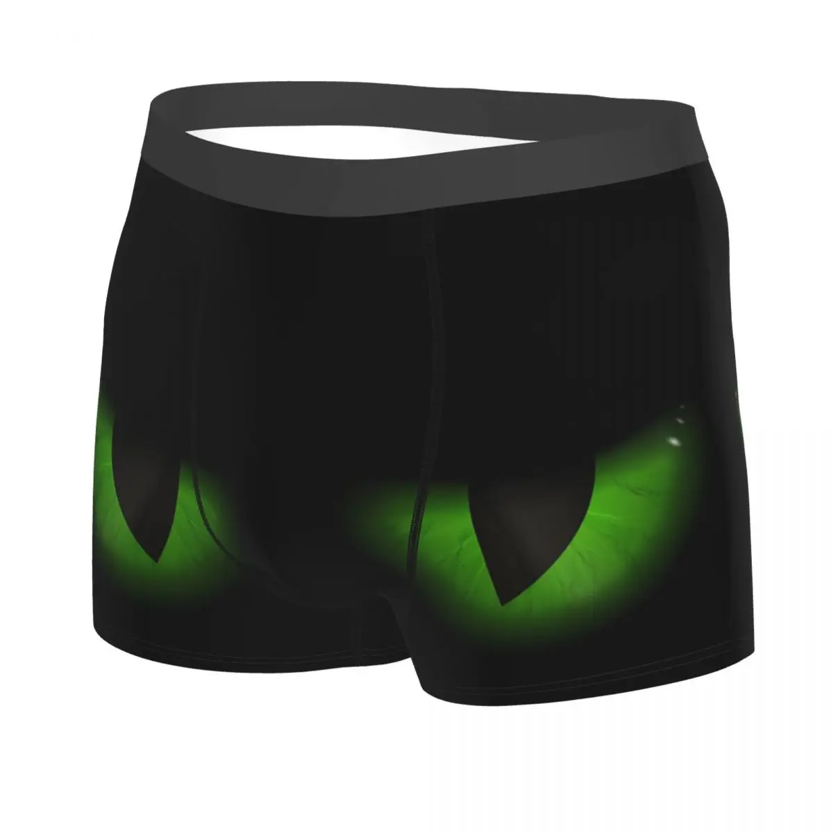 Custom Novelty Spooky Eyes Boxers Shorts Panties Male Underpants Comfortable Halloween Party Hollow Briefs Underwear