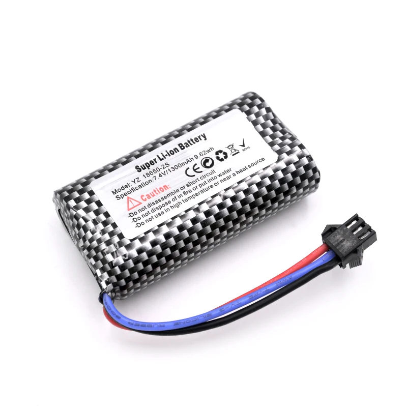 

MN MN82 Remote Control Car Battery MN128 MN78 7.4V 1300mah Battery Suitable for LC79 Charger