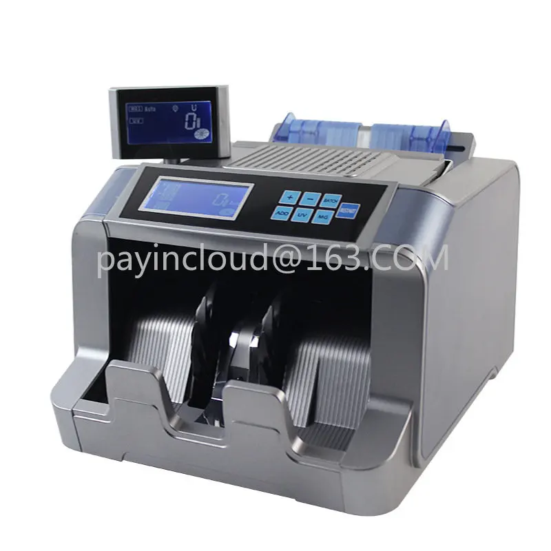 728D UV/3MG 3 magnetic heads foreign currency multi country USD EUR GBP out of band display screen currency verification machine