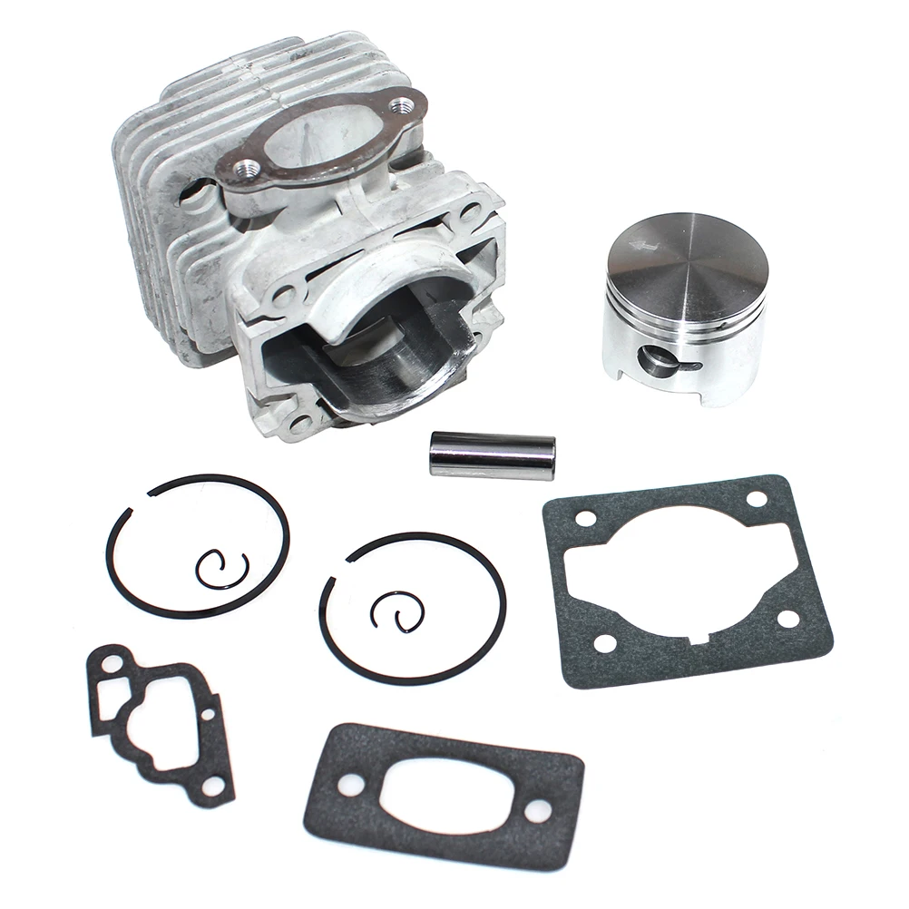 Cylinder Piston Kit 45mm for Oleo-Mac 453BP Ergo 753S 753T OS530 Ergo OS550 Ergo Efco 8530IC 8535 8535 Ergo 8550 Boss 8753BAV