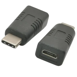 USB 3.1 Type C 90 Degree Right Angle Male To Micro USB 2.0 Type B  Female Converter Adapter Cable Extension Cord