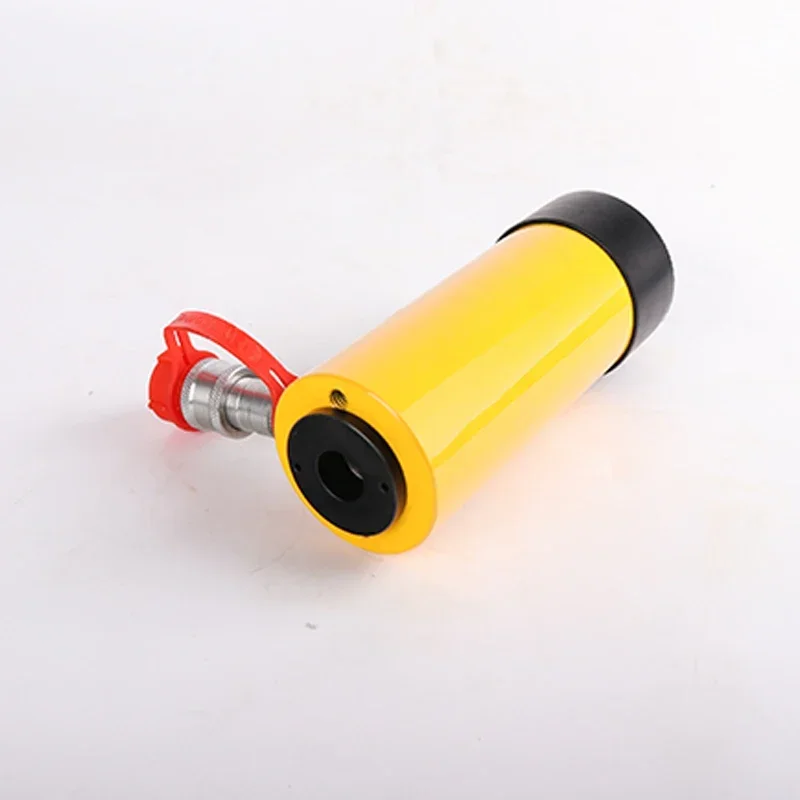 กระบอกไฮดรอลิกแบบสปริงรีเทิร์นชนิดลูกสูบกลวง KASHON RCH-123 700 บาร์ 13 ตัน