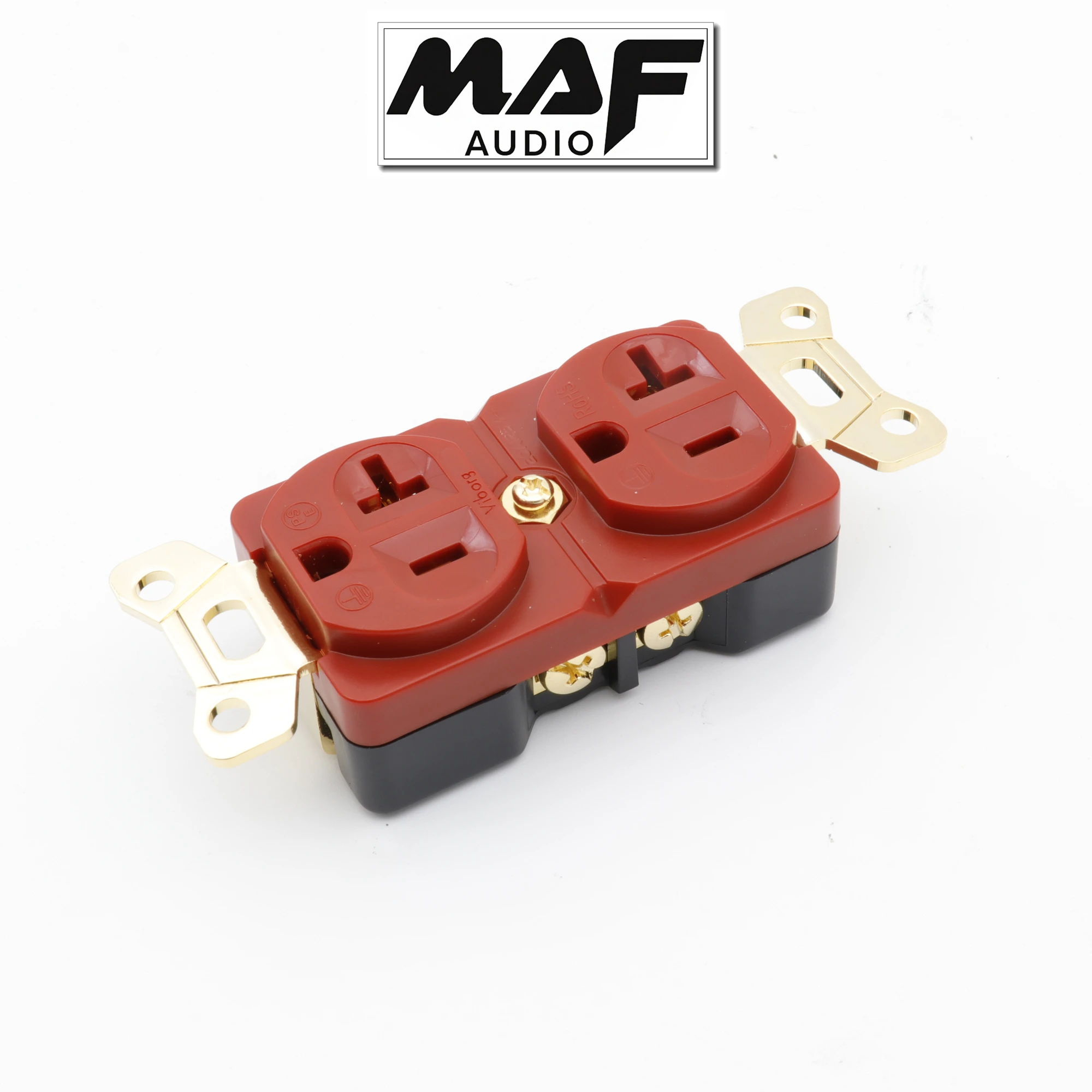 1pc Viborg High End VM20G Rot Reinem Kupfer Steckdose UNS Buchse HIFI Wand Montage Stecker Netzkabel Outlet – Detail 1
