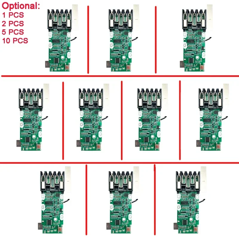 Dla M18 PCB płytka zabezpieczająca ładowanie dla Milwaukee 18V 3Ah 4Ah 5Ah 6Ah akumulator litowo-jonowy płytka drukowana