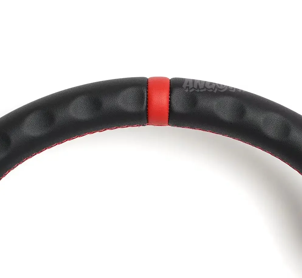 

Full Leather Steering Wheel Customized Center Line Fit For Jeep Wrangler JL 2018-2023 D-Type Racing Design Custom Steering Wheel