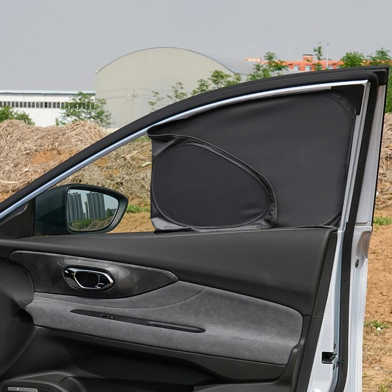 Car Black Windows Privacy Sunshade For DODGE ATTITUDE TRUMPCHI EMPOW 2024-2027 Anti-UV Heat Insulation Protect Cover Accessories