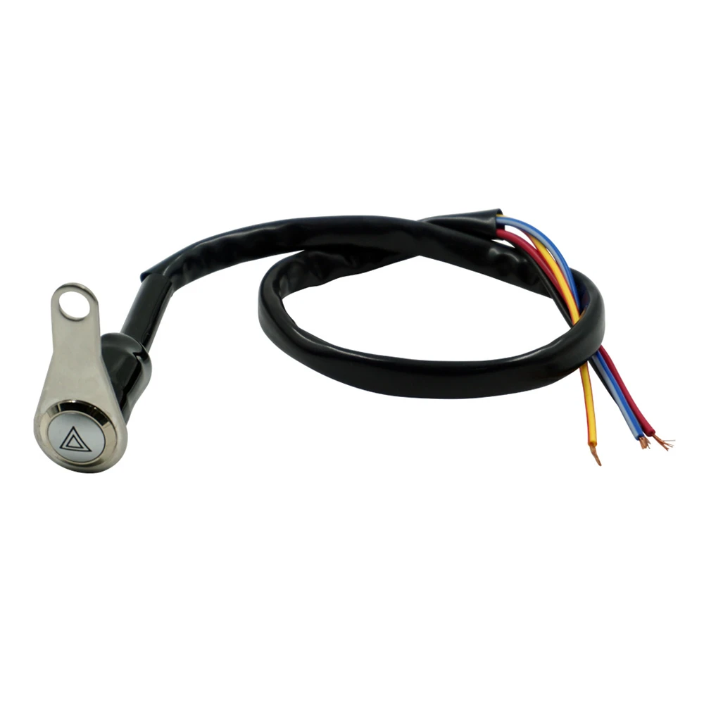 

​Motorcycle Switch ON-Off Handlebar with LED Indicator Light Waterproof Button Headlight Warning Switches Dropship